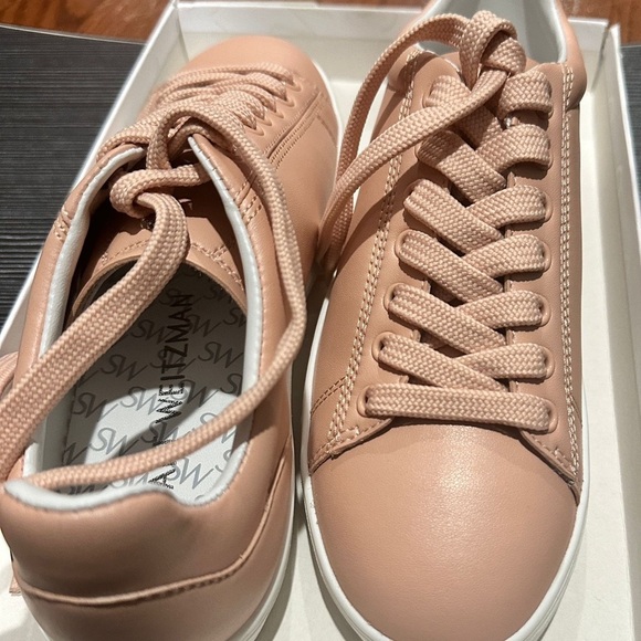 Stuart Weitzman Blush Pink Sneakers - Picture 4 of 8